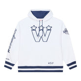 Washington Capitals Mitchell & Ness Arctic Fleece Hoodie - White | NHL Clearance