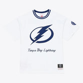Tampa Bay Lightning Mitchell & Ness Arctic T-Shirt- White | NHL Lifestyle