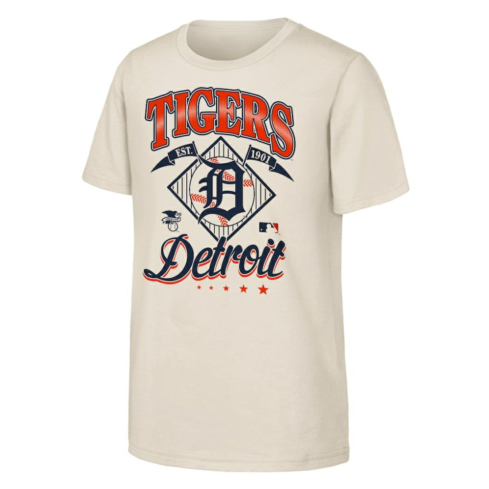 Detroit Tigers Outerstuff Youth Triple Hit T-Shirt Discount