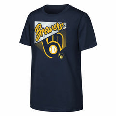 Milwaukee Brewers Outerstuff Youth Prime Plate T-Shirt Online