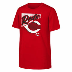 Cincinnati Reds Outerstuff Youth Prime Plate T-Shirt Discount