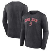 Boston Red Sox Team Lockup Long Sleeve T-Shirt Sale