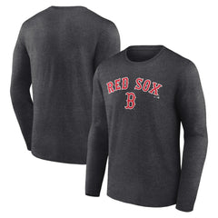 Boston Red Sox Team Lockup Long Sleeve T-Shirt Sale