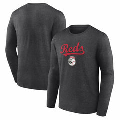 Cincinnati Reds Team Lockup Long Sleeve T-Shirt Near Me