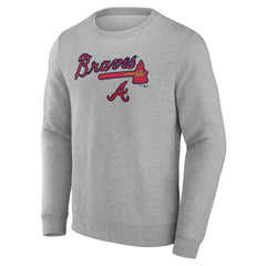 Atlanta Braves Team Lockup Sweatshirt Outlet