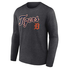 Detroit Tigers Team Lockup Long Sleeve T-Shirt Online