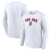 Boston Red Sox Team Lockup Long Sleeve T-Shirt Near Me
