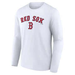 Boston Red Sox Team Lockup Long Sleeve T-Shirt Near Me