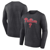 Philadelphia Phillies Team Lockup Long Sleeve T-Shirt for sale