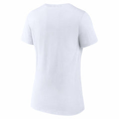 Cincinnati Reds Women's Team Lockup V-Neck T-Shirt Outlet