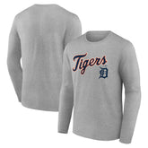 Detroit Tigers Team Lockup Long Sleeve T-Shirt for sale