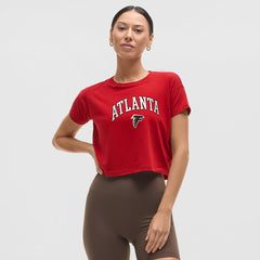 Atlanta Falcons lululemon Women's Cates T-Shirt - College Crimson - NFL