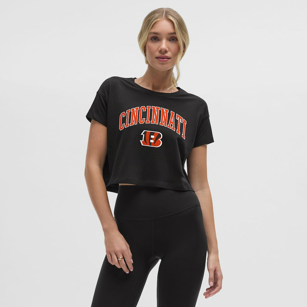 Cincinnati Bengals lululemon Women's Cates T-Shirt - Black - NFL