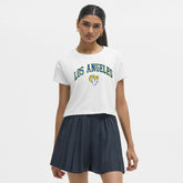 Los Angeles Rams lululemon Women's Cates T-Shirt - White - NFL