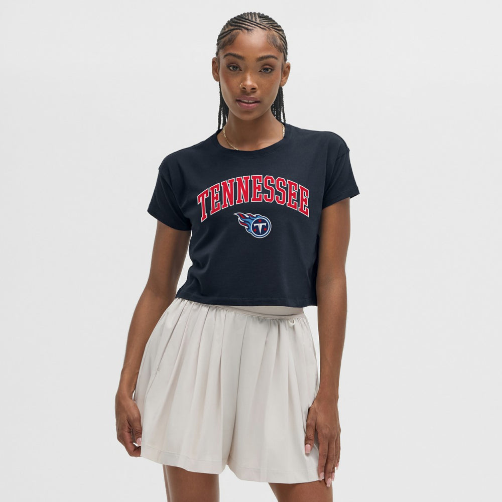 Tennessee Titans lululemon Women's Cates T-Shirt - Navy - NFL