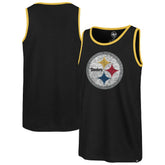 Pittsburgh Steelers '47 Premier Franklin Tank Top - Black - 47 brand