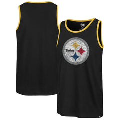 Pittsburgh Steelers '47 Premier Franklin Tank Top - Black - 47 brand