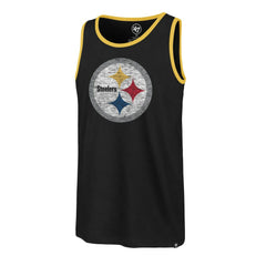 Pittsburgh Steelers '47 Premier Franklin Tank Top - Black - 47 brand