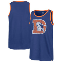 Denver Broncos '47 Premier Franklin Tank Top - Royal - 47 brand