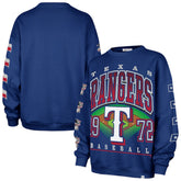 Texas Rangers '47 Women's Trendy Team Go Big Oversized Sweatshirt Sale