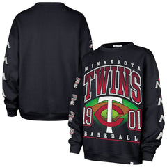 Minnesota Twins '47 Women's Trendy Team Go Big Oversized Sweatshirt Outlet