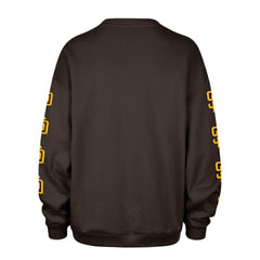 San Diego Padres '47 Women's Trendy Team Go Big Oversized Sweatshirt for sale