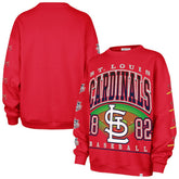 St. Louis Cardinals '47 Women's Trendy Team Go Big Oversized Sweatshirt Online