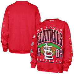 St. Louis Cardinals '47 Women's Trendy Team Go Big Oversized Sweatshirt Online