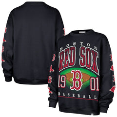 Boston Red Sox '47 Women's Trendy Team Go Big Oversized Sweatshirt Outlet