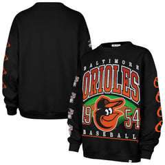 Baltimore Orioles '47 Women's Trendy Team Go Big Oversized Sweatshirt Discount