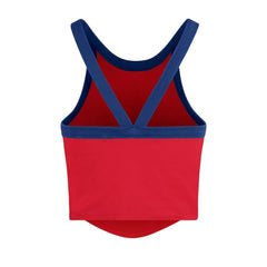 Philadelphia Phillies '47 Women's Trendy Team Rally Sporty Cropped Racerback Tank Top Discount