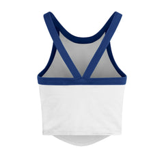 Los Angeles Dodgers '47 Women's Trendy Team Rally Sporty Cropped Racerback Tank Top Near Me