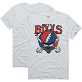 Buffalo Bills Homage NFL x Grateful Dead Tri-Blend T-Shirt - Ash - NFL