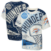Oklahoma City Thunder Outerstuff Youth Top Player All-Over-Print T-Shirt Cream