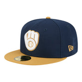 Milwaukee Brewers New Era Two-Tone Color Pack 59FIFTY Fitted Hat for sale
