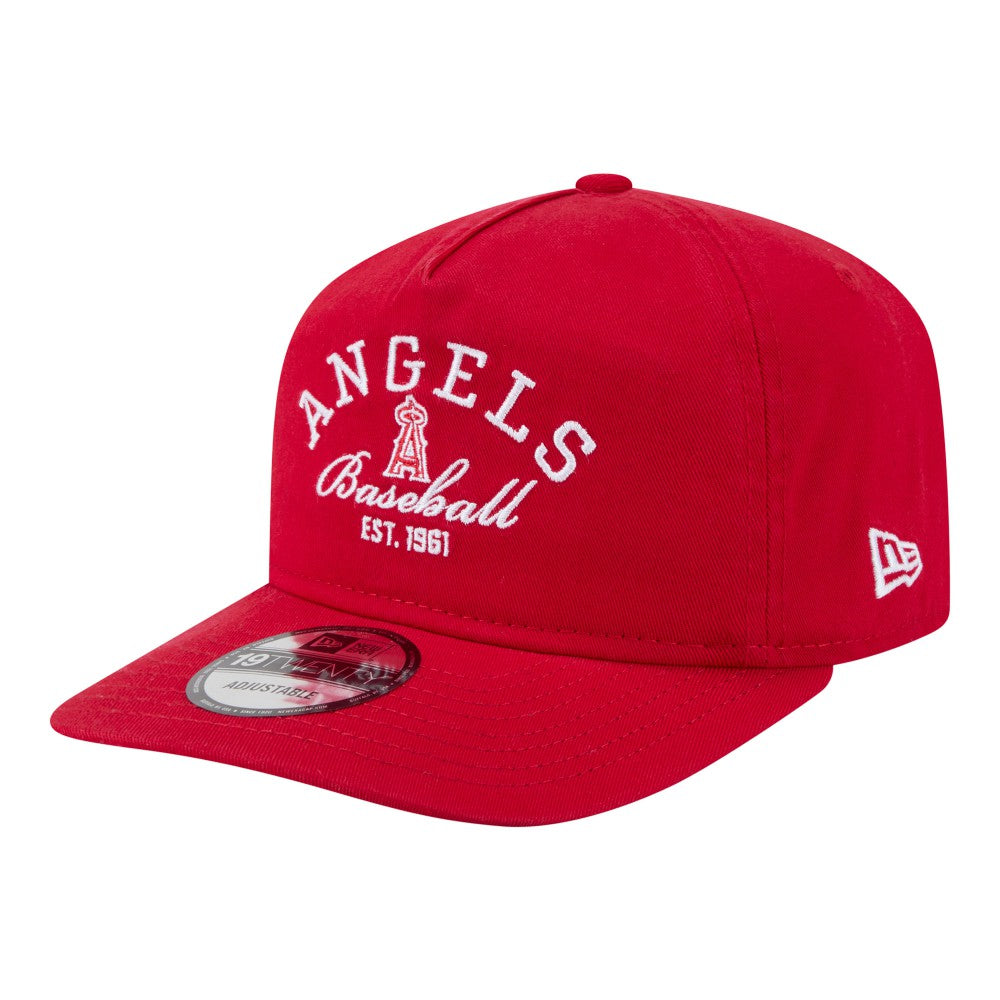 Los Angeles Angels New Era Stacked 19TWENTY Adjustable Hat for sale