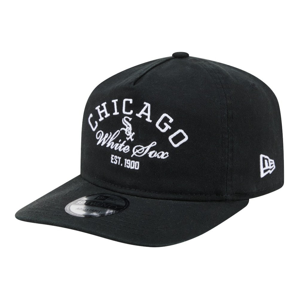 Chicago White Sox New Era Stacked 19TWENTY Adjustable Hat Outlet