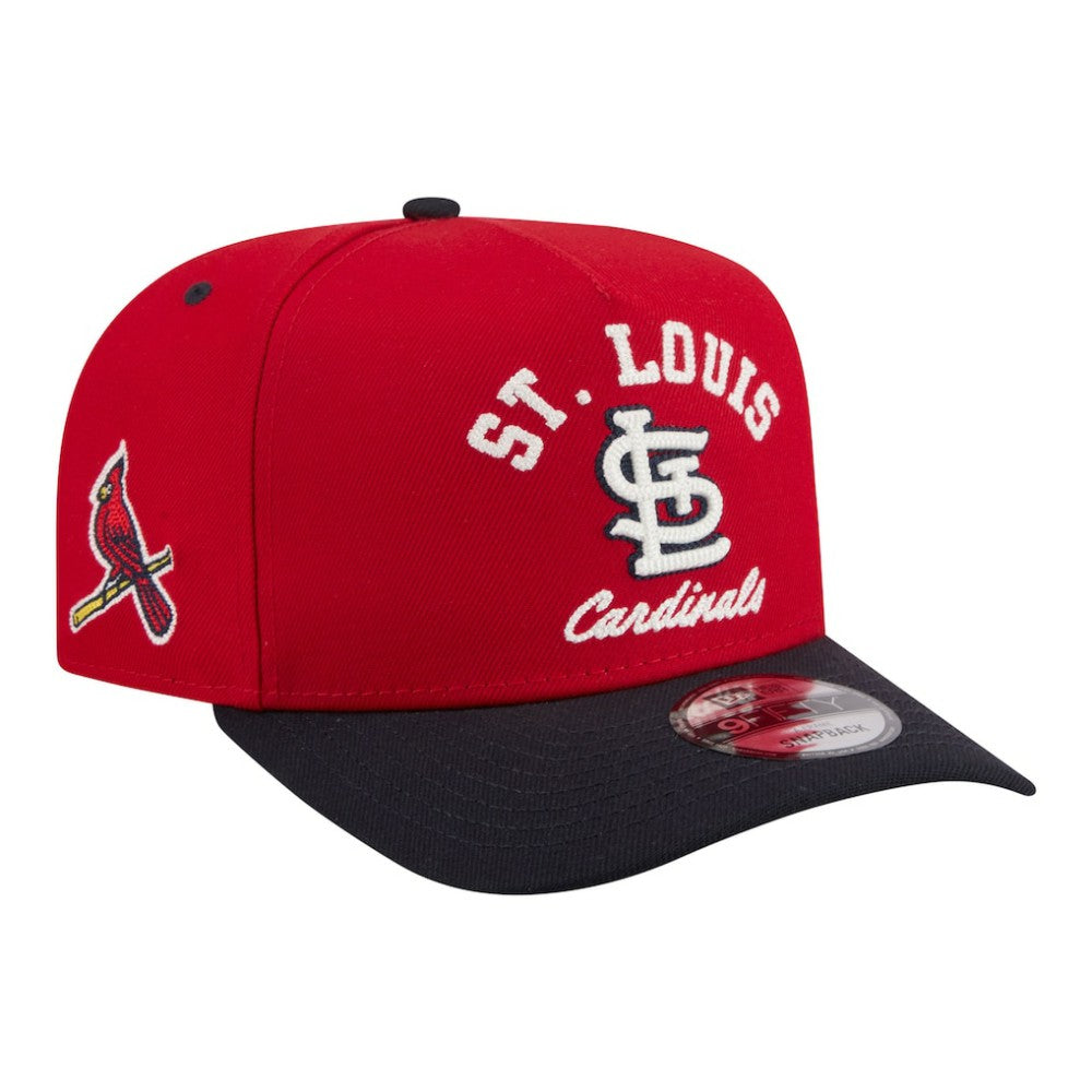 St. Louis Cardinals New Era Arched A-Frame 9FIFTY Adjustable Hat for sale
