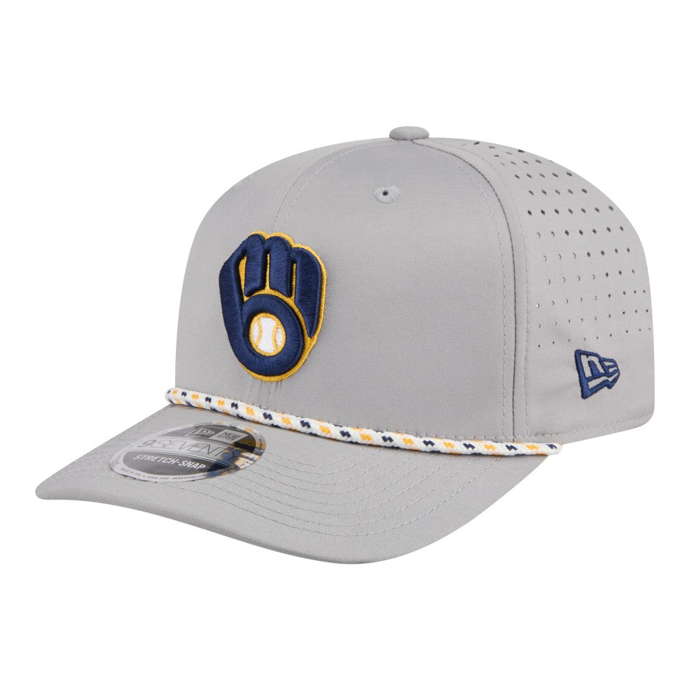 Milwaukee Brewers New Era Sport Rope 9SEVENTY Adjustable Hat Discount