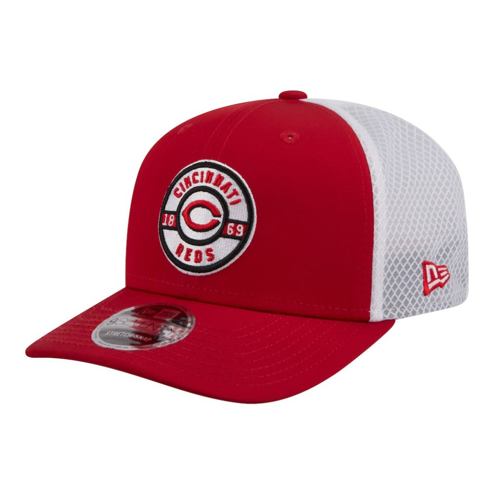 Cincinnati Reds New Era Active 9SEVENTY Adjustable Trucker Hat Sale