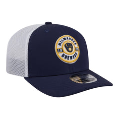 Milwaukee Brewers New Era Active 9SEVENTY Adjustable Trucker Hat for sale