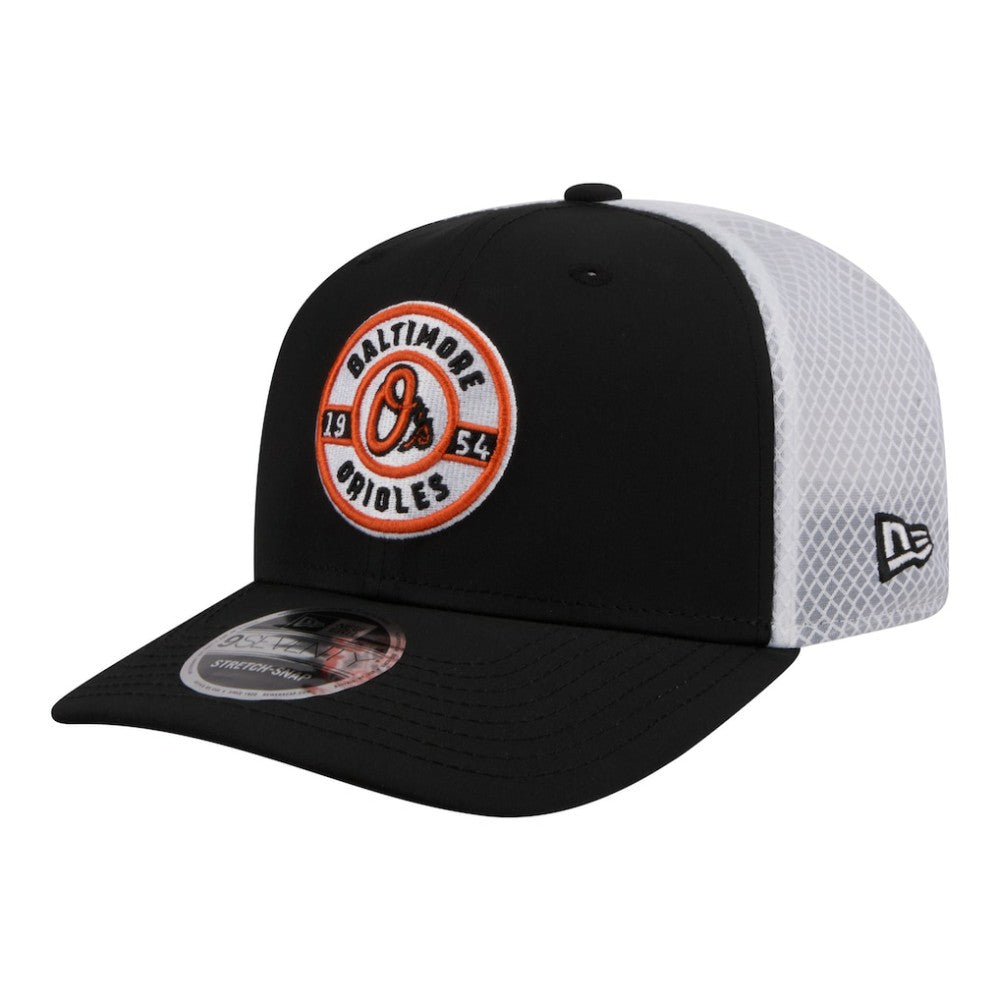 Baltimore Orioles New Era Active 9SEVENTY Adjustable Trucker Hat for sale
