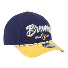 Milwaukee Brewers New Era Team Loyal 9FORTY M-Crown Adjustable Hat Online