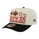 Baltimore Orioles New Era Throwback Tri-Hit A-Frame 9FIFTY Adjustable Hat Discount