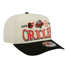 Baltimore Orioles New Era Throwback Tri-Hit A-Frame 9FIFTY Adjustable Hat Discount