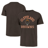 Cleveland Browns '47 Dawg Pound XL All Day Franklin T-Shirt - Brown - 47 brand