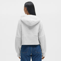 Washington Commanders lululemon Women's Scuba Oversized Half-Zip Hoodie - Heathered Core Ultra Light Grey - NFL
