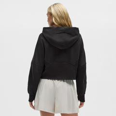 Detroit Lions lululemon Women's Scuba Oversized Half-Zip Hoodie - Black - NFL