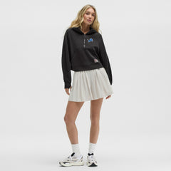 Detroit Lions lululemon Women's Scuba Oversized Half-Zip Hoodie - Black - NFL