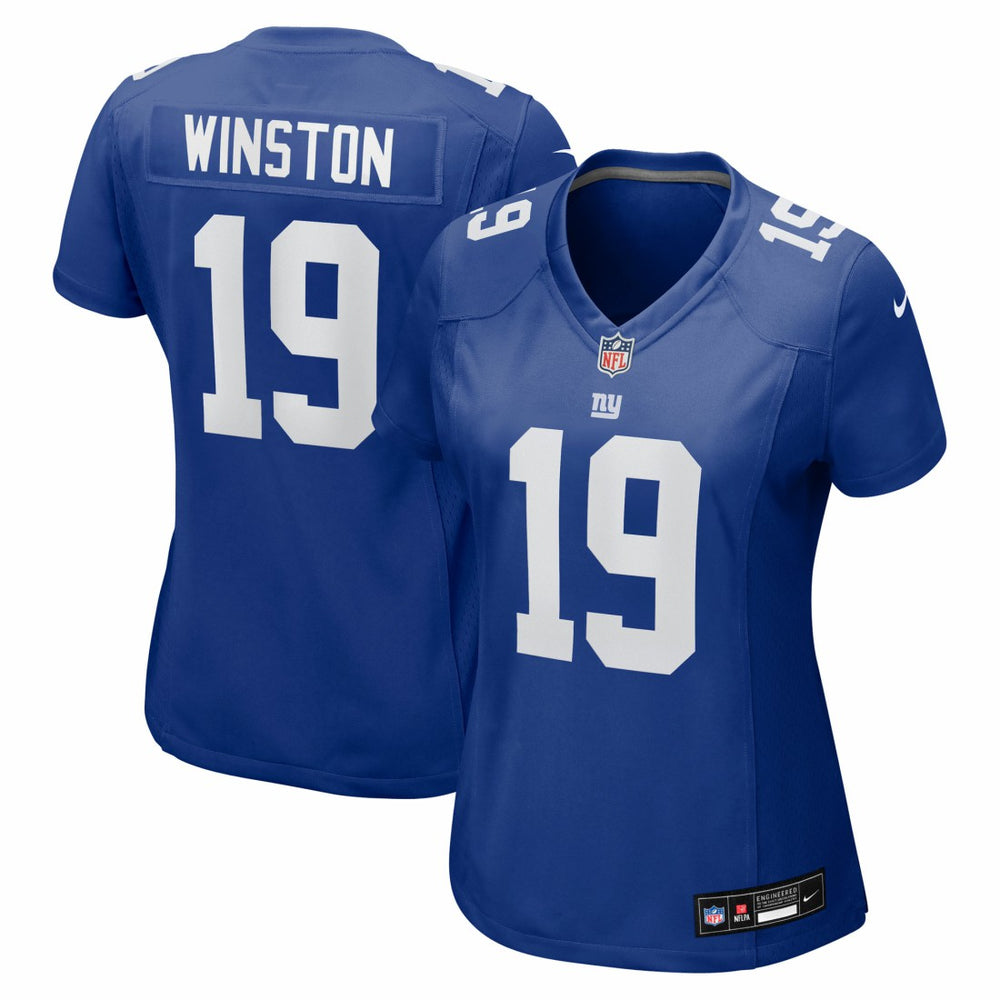 Jameis Winston New York Giants Women's Team Game Jersey - Royal - Nike